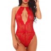 EMMIOL Body in pizzo sexy con scollo all'americana