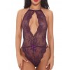 EMMIOL Body in pizzo sexy con scollo all'americana