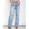 EMMIOL Mom Jeans Loch Jeans