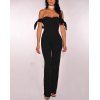 EMMIOL Tube top Off Shoulder Wide leg Jumpsuit