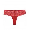 EMMIOL Low waist T pants lace cutout panties