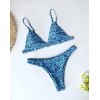 EMMIOL Polka Dot Print Dreieck Micro Bikini