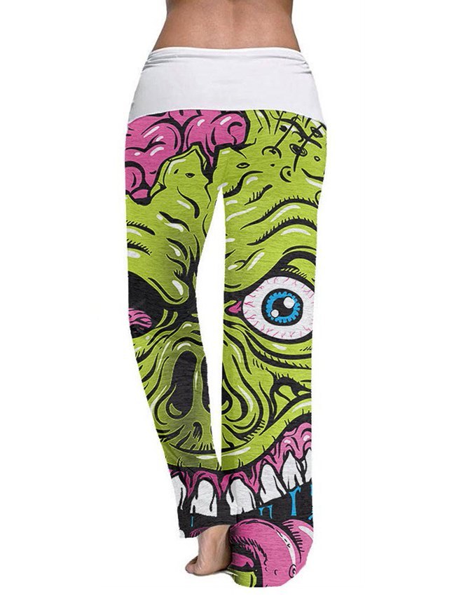 EMMIOL Zombie Comfy Palazzo Yoga Pants