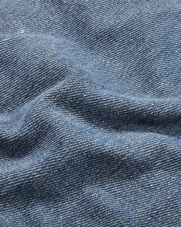 EMMIOL Pantaloni in denim dimagrante stampato denim da donna alla moda