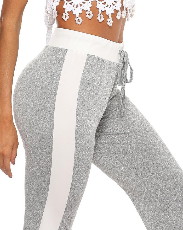 EMMIOL Splined Horn Strap Gym Active Yoga Pants