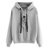 EMMIOL Love Hand Print Hoodie