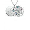 EMMIOL Round Diomond Name Custom Jewelry Necklace