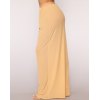 EMMIOL High-waist Sheer Mesh Wide-leg Pant