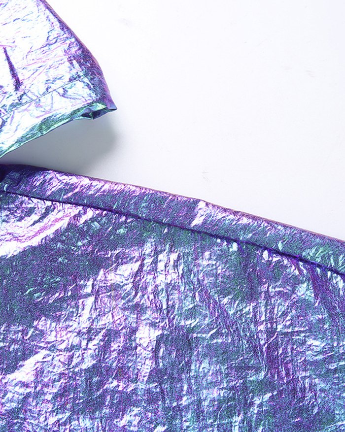 EMMIOL Chaqueta con capucha reflectante láser