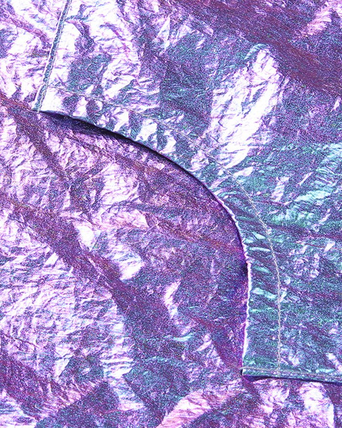 EMMIOL Chaqueta con capucha reflectante láser