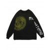 EMMIOL Herren Graffiti Inkjet Smile Sweatshirt