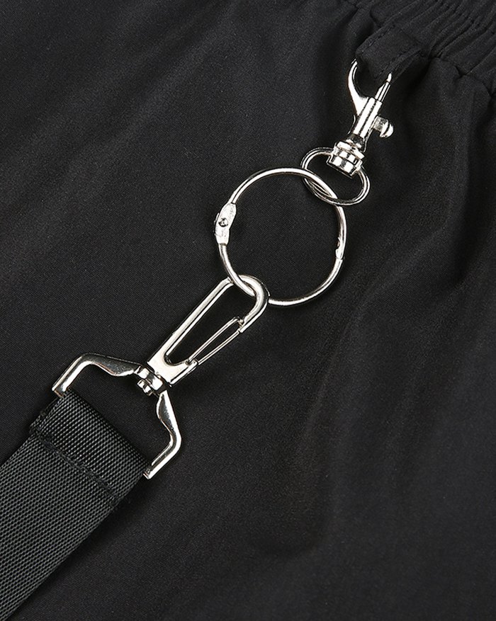 EMMIOL Pantalones cargo de bolsillo con correas extraíbles