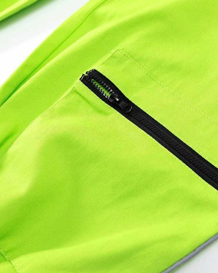 EMMIOL Pantalones cargo de rayas reflectantes