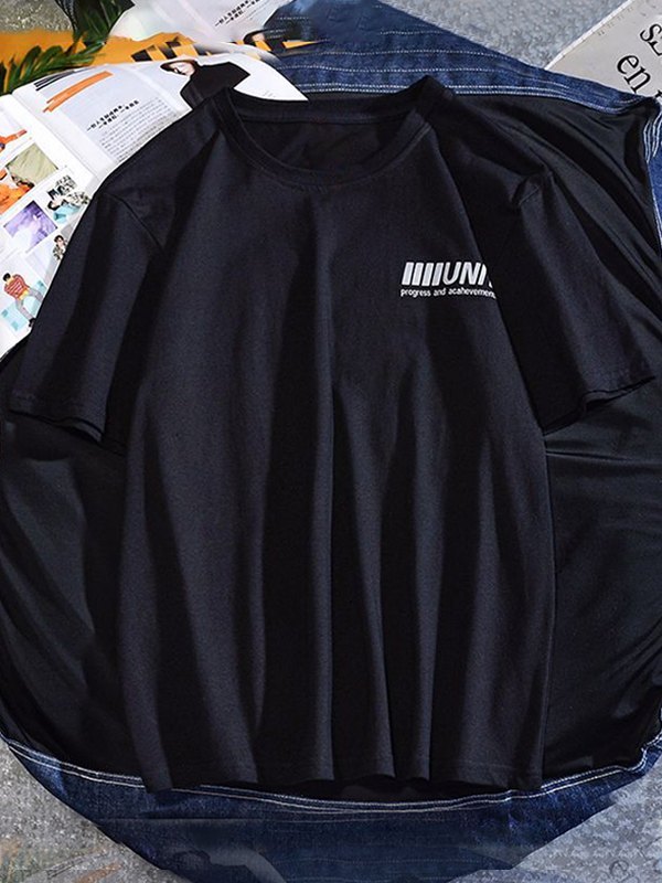 EMMIOL T-shirt riflettente con stampa ali da uomo