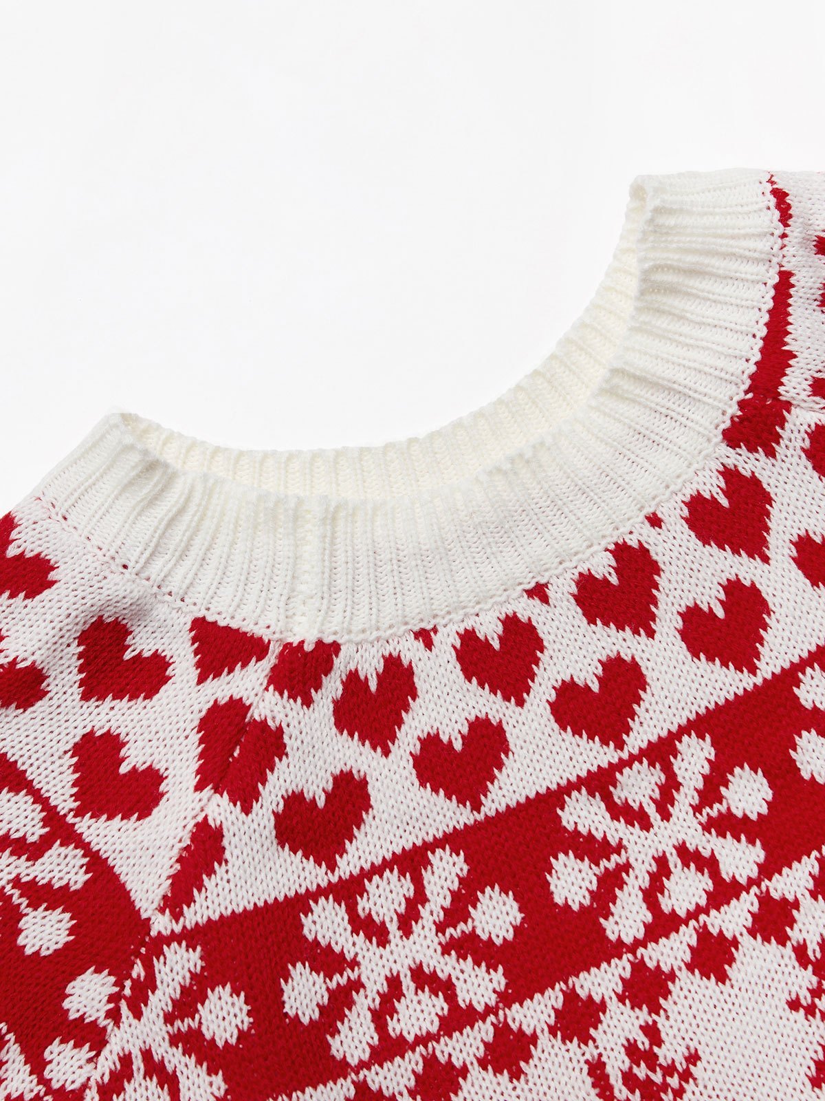 EMMIOL Ugly Christmas Jacquard Knitted Sweater