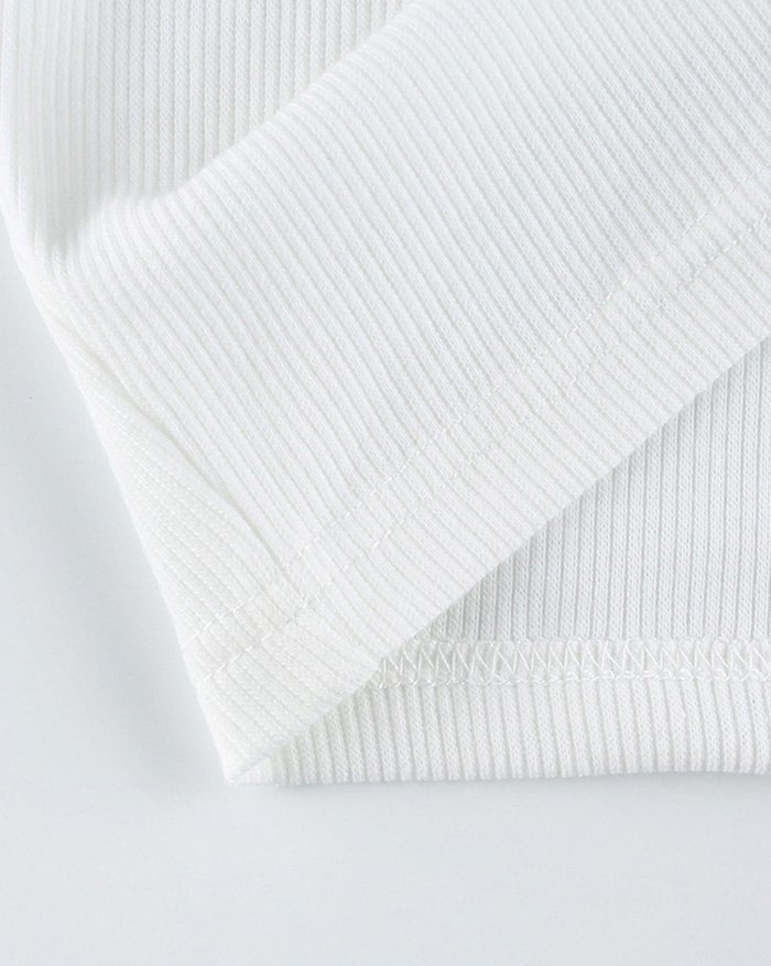 EMMIOL Rib Cropped Tank Top