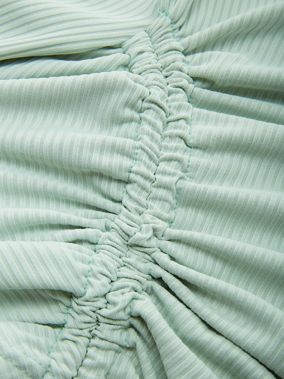 EMMIOL Top corto con cordones y cordón