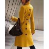 EMMIOL Cappotto di lana con cintura