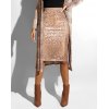 EMMIOL Sequin Wrap Midi Skirt