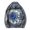 EMMIOL Chaqueta vaquera con estampado High Street Eye para hombre
