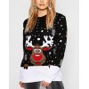 EMMIOL Ugly Christmas Reindeer Pattern Sweater