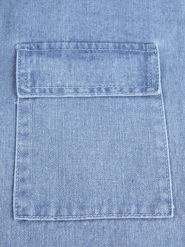 EMMIOL High Waist Pockets Boyfriend Jeans