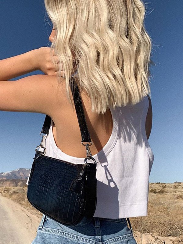 EMMIOL Canotta corta con spalle scoperte