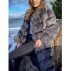 EMMIOL Faux Fur Fluffy Warm Coat