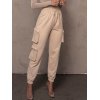 EMMIOL Pantalones jogger con bolsillos laterales