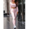 EMMIOL Knitted Tracksuit Two-Piece Outfit
