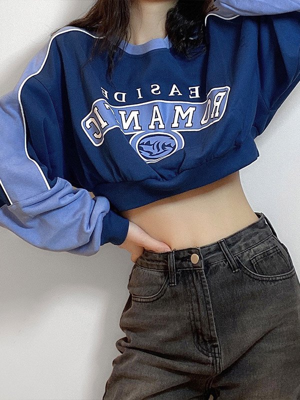EMMIOL Romantisches Ernte-Sweatshirt am Meer