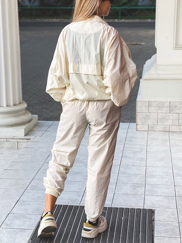 EMMIOL Zip Up Casual Tracksuit Set