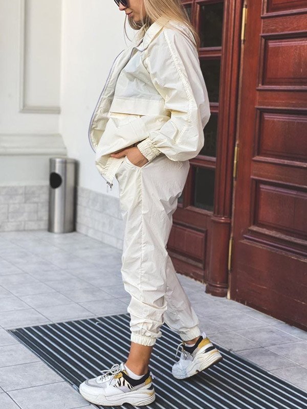 EMMIOL Zip Up Casual Tracksuit Set