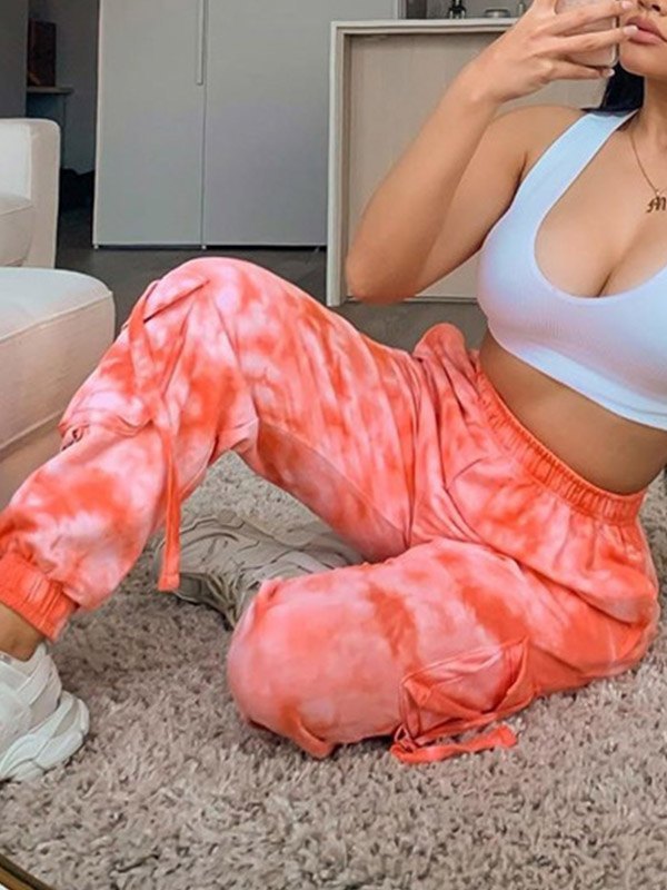 EMMIOL Tie Dye Track Pants