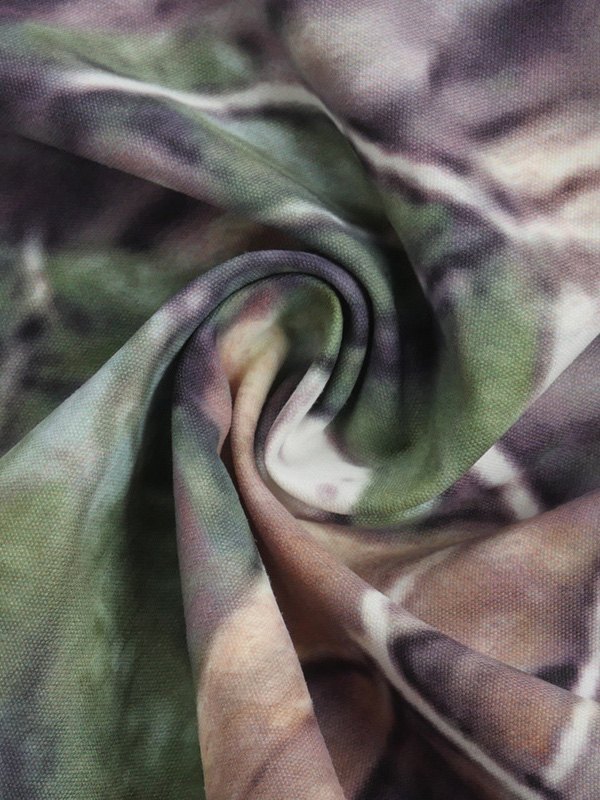 EMMIOL Pantaloni cargo dritti con foglie d'autunno