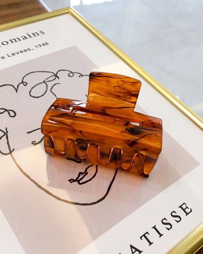 EMMIOL Pinza de pelo cuadrada