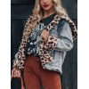 EMMIOL Jeansjacke mit Kunstpelzfutter