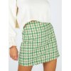 EMMIOL Vintage High Waist Tweed Mini Skirt