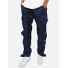 EMMIOL Pantalones cargo con botones para hombre