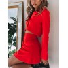 EMMIOL Blazer Rock Zweiteiliges Outfit