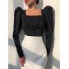EMMIOL Bluse mit Puffärmeln