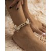 EMMIOL Party Diamond Butterfly Cuban Anklet