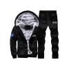 EMMIOL Traje de dos piezas Nasa Thicken para hombre