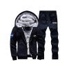 EMMIOL Traje de dos piezas Nasa Thicken para hombre