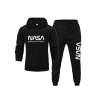 EMMIOL Felpa con cappuccio e pantaloni della tuta della NASA da uomo in due pezzi