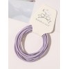 EMMIOL Solid Rubber Band Hair Accessory