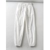 EMMIOL Pantalones jogger con cordón de empalme