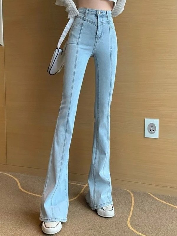 EMMIOL Jeans svasati vintage a vita alta