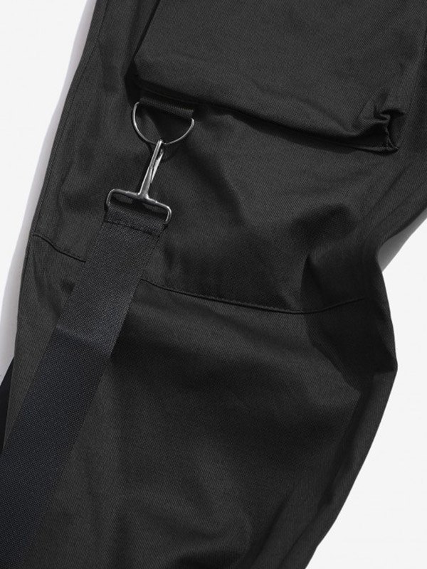 EMMIOL Pantalones cargo de tiro medio para hombre