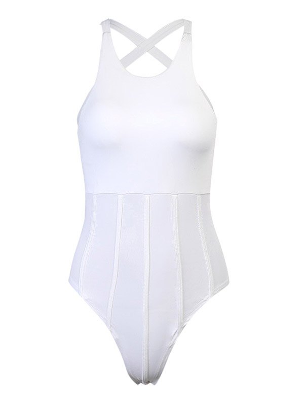 EMMIOL Body con corsé halter